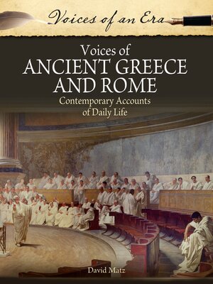 cover image of Voices of Ancient Greece and Rome